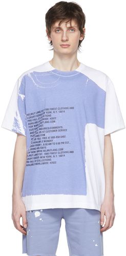 Helmut Lang T-shirt blanc en coton - Helmut Lang - Modalova