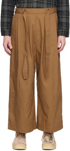 Pantalon brun exclusif à SSENSE - Naked & Famous Denim - Modalova