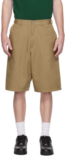 Short brun clair à image à logo - BAPE - Modalova
