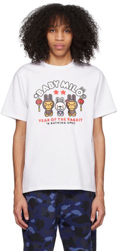 BAPE T-shirt 'Baby Milo' blanc - BAPE - Modalova