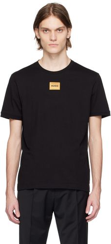 Hugo T-shirt noir à écusson - Hugo - Modalova