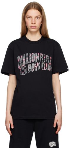 T-shirt noir à logo incurvé à motif camouflage - Billionaire Boys Club - Modalova