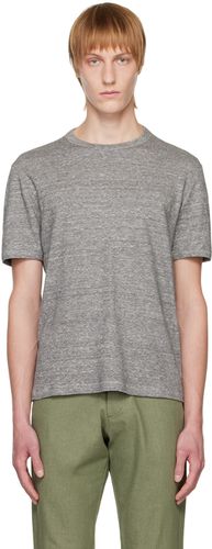 T-shirt gris à rayures - Officine Générale - Modalova