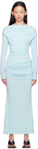Robe longue bleue exclusive à SSENSE - Paris Georgia - Modalova