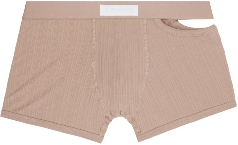 Boxer beige à découpe - LGN Louis Gabriel Nouchi - Modalova