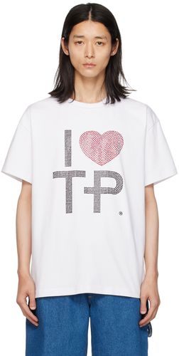 T-shirt 'I Love TP' blanc exclusif à SSENSE - Theophilio - Modalova