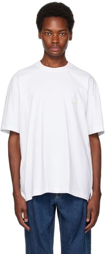 T-shirt blanc à écussons à logo - Solid Homme - Modalova