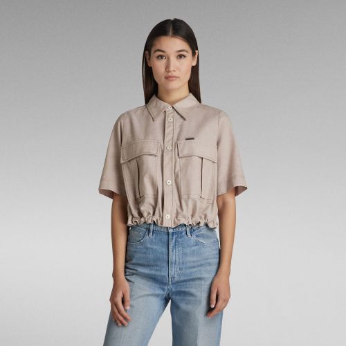 Chemise Cropped Field - s - G-Star RAW - Modalova