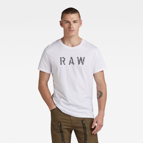 T-Shirt Raw - Blanc - Hommes - G-Star RAW - Modalova