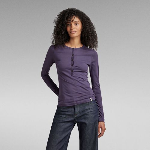 Haut Essential Henley Slim - s - G-Star RAW - Modalova