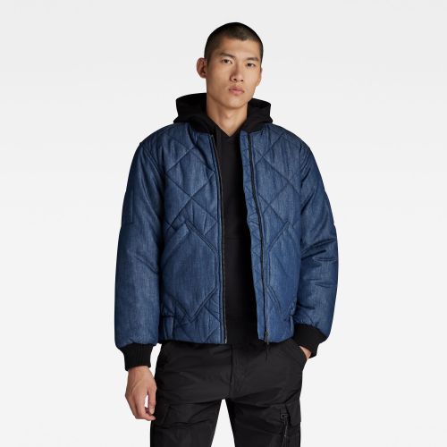 Bomber Premium Padded Denim - - s - G-Star RAW - Modalova