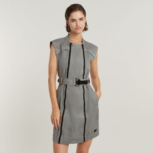 Robe Multi Zip - Gris - Femmes - G-Star RAW - Modalova