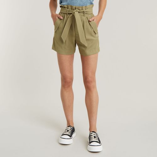 Short Paperbag - Brun - Femmes - G-Star RAW - Modalova