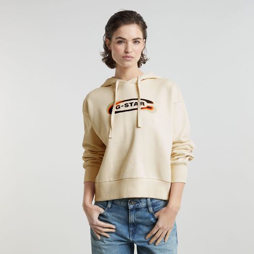 Sweat À Capuche Old Skool Logo Loose - - s - G-Star RAW - Modalova