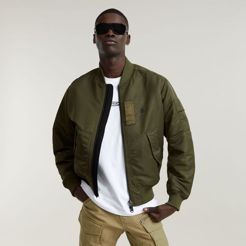 Bomber Flight G-A1 - Vert - Hommes - G-Star RAW - Modalova