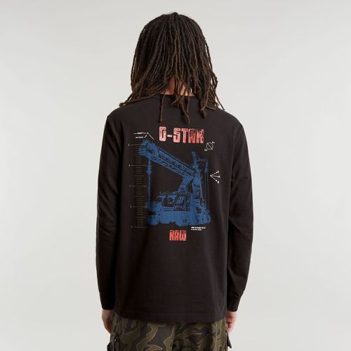 T-Shirt Big Crane Back Graphic - s - G-Star RAW - Modalova