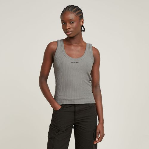 Débardeur Slim Rib - Vert - Femmes - G-Star RAW - Modalova