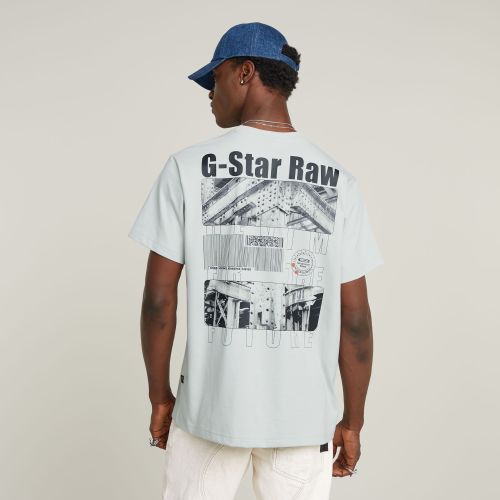 T-Shirt Barcode Back Graphic Loose - s - G-Star RAW - Modalova