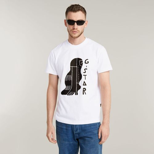 T-Shirt Hair Illustration - s - G-Star RAW - Modalova