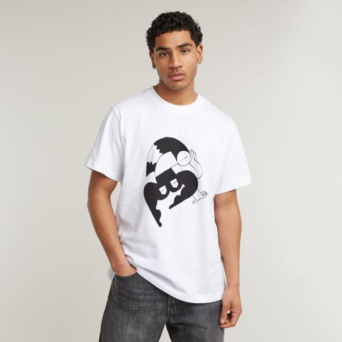 T-Shirt Illustration Leg Loose - s - G-Star RAW - Modalova