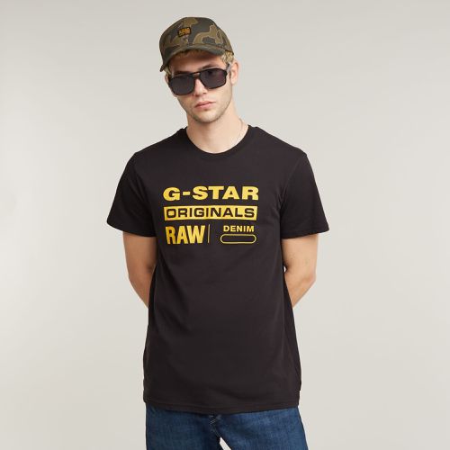 T-shirt Graphic 8 - Noir - Hommes - G-Star RAW - Modalova
