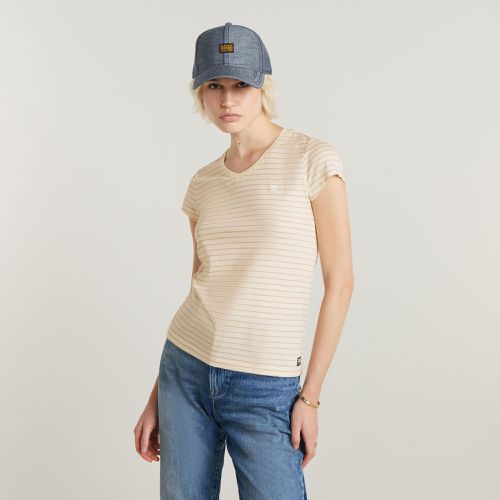 Top Stripe Eyben Slim V-Neck 2.0 - s - G-Star RAW - Modalova