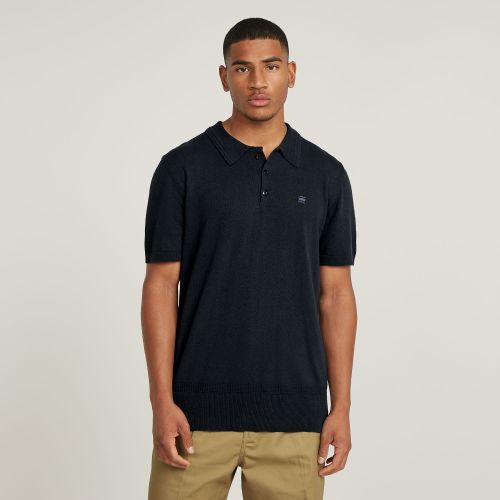 Polo Knitted - Bleu foncé - Hommes - G-Star RAW - Modalova
