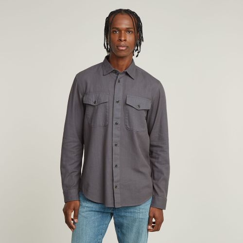 Chemise Marine Slim - Gris - Hommes - G-Star RAW - Modalova