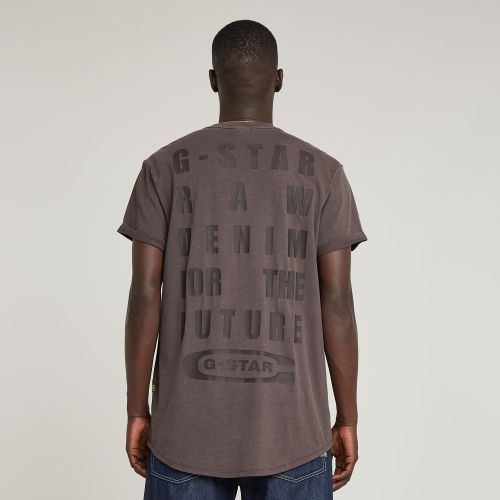 T-Shirt Text Back Graphic Overdyed Lash - s - G-Star RAW - Modalova