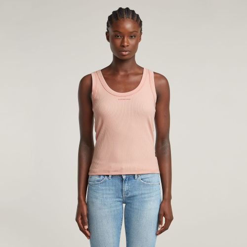 Débardeur Slim Rib - Rose - Femmes - G-Star RAW - Modalova