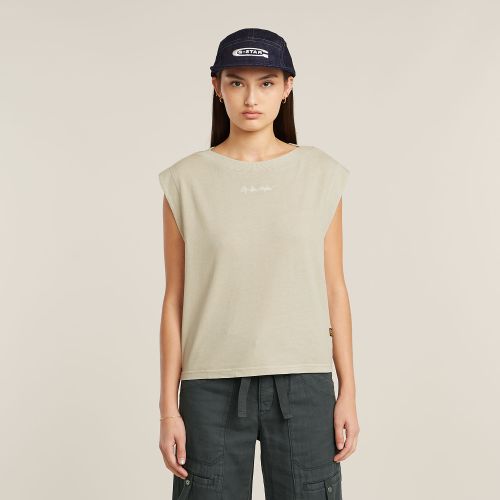 Haut Mini G-Script Logo Overdyed - s - G-Star RAW - Modalova