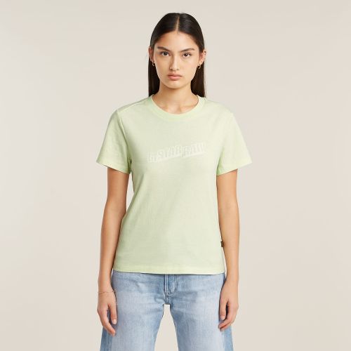 T-shirt Embro Logo - Vert - Femmes - G-Star RAW - Modalova
