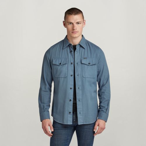 Chemise Marine Slim - Gris - Hommes - G-Star RAW - Modalova