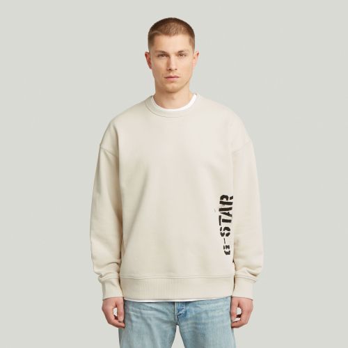 Sweat Sprayed 89 Graphic Loose - s - G-Star RAW - Modalova