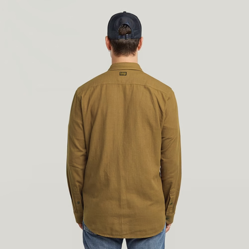 Chemise Marine Slim - Brun - Hommes - G-Star RAW - Modalova