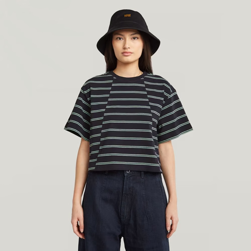 T-shirt A-Line Stripe Boxy - s - G-Star RAW - Modalova