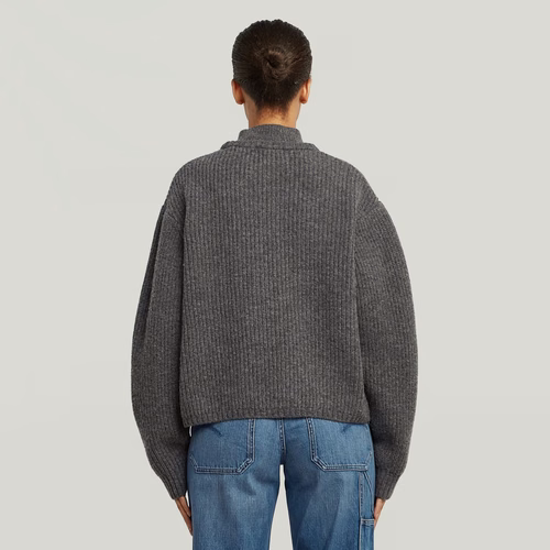 Tricot Cable Double Collar - s - G-Star RAW - Modalova