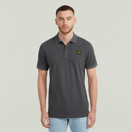 Polo Dunda Overdyed Slim Badge - s - G-Star RAW - Modalova