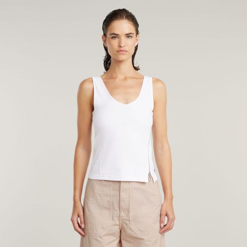 Top Asymmetrical Zip Slim Tank - s - G-Star RAW - Modalova