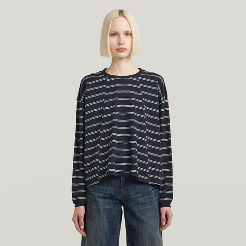 T-shirt A-Line Stripe Oversized - s - G-Star RAW - Modalova