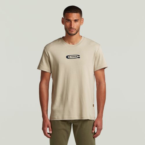 T-Shirt Old Skool Logo - s - G-Star RAW - Modalova