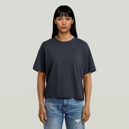 T-shirt Boxy - Bleu foncé - Femmes - G-Star RAW - Modalova