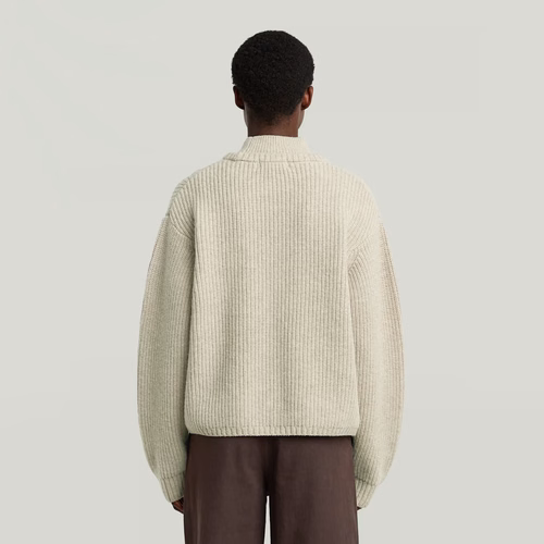 Tricot Cable Double Collar - s - G-Star RAW - Modalova