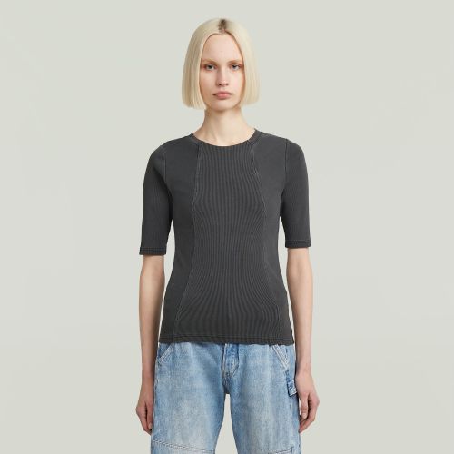 T-shirt Washed A-Line Slim Rib - s - G-Star RAW - Modalova