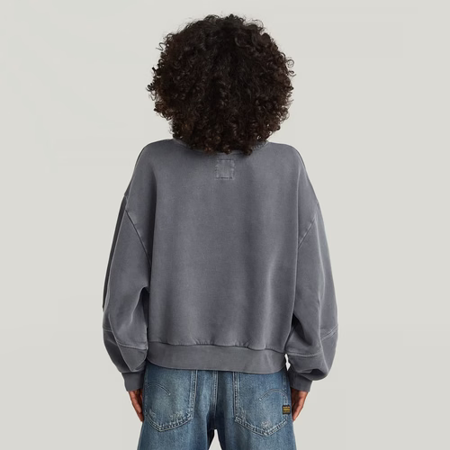 Pull Overdyed Big Sleeve Oversized - s - G-Star RAW - Modalova