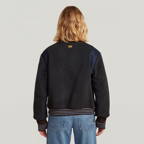 Blouson Cropped Bomber Varsity - s - G-Star RAW - Modalova