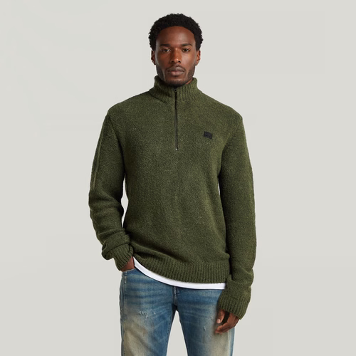Pull Boucle Skipper - Vert - Hommes - G-Star RAW - Modalova
