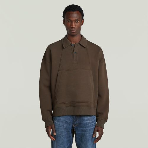 Sweat Scuba Polo Collar Loose - s - G-Star RAW - Modalova
