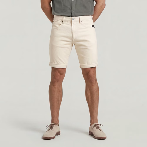 Short 3301 Slim - Blanc - Hommes - G-Star RAW - Modalova