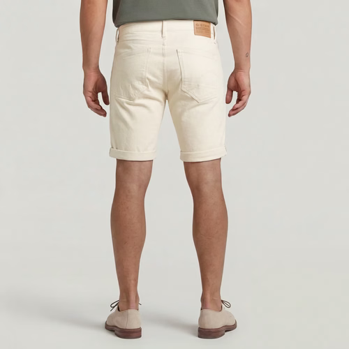 Short 3301 Slim - Blanc - Hommes - G-Star RAW - Modalova